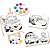 Brinquedo para colorir disney kit pintura - nig brinquedos (unidade) - Imagem 2