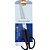 Tesoura multiuso cabo preto 17cm - brw (blister) - Imagem 1