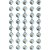 Pedraria strass 8mm adesivo cristal - kit (pct.c/20) - Imagem 2
