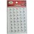 Pedraria strass 8mm adesivo cristal - kit (pct.c/20) - Imagem 1