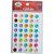 Pedraria strass 8mm adesivo multicolor - kit (pct.c/12) - Imagem 1