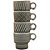 Xicara cafe minar 90ml cinza 4 pecas - western (jogo) - Imagem 2