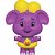 Boneco e personagem turmatube valentina vinil - lider (unidade) - Imagem 1