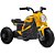 Moto eletrica street amarela 6v c/luz led - bandeirante (unidade) - Imagem 1