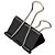 Prendedor de papel binder 15mm preto - brw (pote-60) - Imagem 2