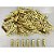 Artesanato miniatura pregador ouro 2,5cm - kit (pct.c/100) - Imagem 2