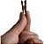 Artesanato miniatura pregador ouro 2,5cm - kit (pct.c/100) - Imagem 3