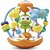 Brinquedo para bebe frogball musical - maral (unidade) - Imagem 1