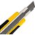 Estilete estreito 9mm profissional cabo emborrac - brw (blister) - Imagem 4