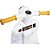 Veiculo eletrico avespa 6v c/som 30kg branco - maral (unidade) - Imagem 2