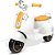 Veiculo eletrico avespa 6v c/som 30kg branco - maral (unidade) - Imagem 1