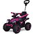 Veiculo eletrico quadriciclo 6v c/som 23kg rosa - maral (unidade) - Imagem 3