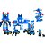 Brinquedo para montar policia click 340pcs - dismat (unidade) - Imagem 1