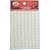 Pedraria 1/2 perola 6mm adesiva creme - kit (pct.c/12) - Imagem 1