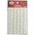 Pedraria 1/2 perola 8mm adesiva creme - kit (pct.c/12) - Imagem 1