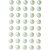 Pedraria 1/2 perola 8mm adesiva creme - kit (pct.c/12) - Imagem 2