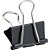 Prendedor de papel binder 32mm preto - brw (pote-24) - Imagem 2