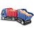 Caminhao bitrem cacamba 43cm - orange toys (unidade) - Imagem 1
