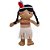 Boneca de pelucia india ceci 35cm - zip (unidade) - Imagem 1