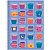 Caderno 15x1 capa dura mid feminino 240fls. - foroni (pct.c/02) - Imagem 1