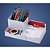 Acessorio para mesa organizador plastico branco - v.m.p. (unidade) - Imagem 2