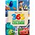 Livro infantil colorir 365 desenhos pixar 368p 20x14c - culturama (unidade) - Imagem 1