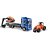 Caminhao mega construtor escavadeira 45 - orange toys (unidade) - Imagem 1