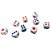 Dado tomix 1,3cm 9und (sortido) - toy mix (unidade) - Imagem 1