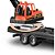 Caminhao mega construtor guindaste 45cm - orange toys (unidade) - Imagem 3