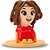Massa para modelar criativa hair style c/acessorios - divertoys (unidade) - Imagem 4