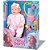 Boneca new born brincar de dodoi rosa - divertoys (unidade) - Imagem 1