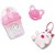 Boneca com mecanismo new born brinc.de pijama rosa - divertoys (unidade) - Imagem 4