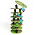 Brinquedo pedagogico madeira torre do equilib.supercraft 40 - brinc. de crianca (unidade) - Imagem 1