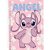 Caderno 01x1 capa dura stitch e angel 80fls. - culturama (pct.c/04) - Imagem 2
