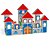Brinquedo para montar castelo medieval madeira 30pcs - brinc. de crianca (unidade) - Imagem 1