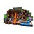 Brinquedo para montar blocks supercraft caverna 120p - brinc. de crianca (unidade) - Imagem 1