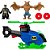 Imaginext dcsf helicoptero do batman - mattel (unidade) - Imagem 3