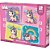 Quebra-cabeca cartonado unicornio 4em1 6/9/12 e 16pcs - ggb plast (unidade) - Imagem 1
