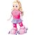 Boneca com mecanismo amy patinadora c/luz e som 29c - art brink (unidade) - Imagem 4