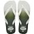 Chinelo havaianas masculino top basic 41/2 branco/verde - havaianas (par) - Imagem 1