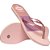 Chinelo havaianas feminino elegance print 37/8 rosa balle - havaianas (par) - Imagem 2