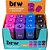 Apontador com deposito square com borracha - brw (dp.c/12) - Imagem 1