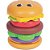 Brinquedo educativo mercburguer - merco toys (unidade) - Imagem 1