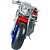 Moto moto spider sport 32x16x11cm - kendy brinquedos (unidade) - Imagem 5