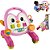 Fisher-price infant andador musical pinguim rosa - mattel (unidade) - Imagem 1