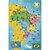 Quebra-cabeca cartonado mapa do brasil 100 pecas - toyster (unidade) - Imagem 2