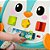 Fisher-price infant andador musical pinguim azul - mattel (unidade) - Imagem 2
