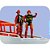 Cenario tematico (playset) barco iate bombeiro c/bonecos - samba toys (unidade) - Imagem 4