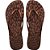 Chinelo havaianas feminino slim animals 37/8 cafe metalic - havaianas (par) - Imagem 1