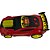 Carrinho hot wheels fire blink luz e so - multikids (unidade) - Imagem 2